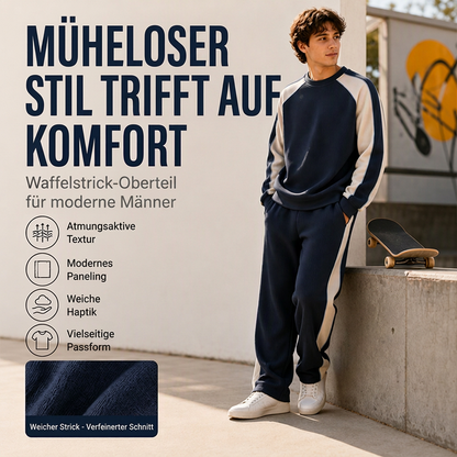 ⏰Letzte Chance! Jetzt zugreifen!⏰ Herren Sweatshirt mit Farbblock-Design und lockerer Passform