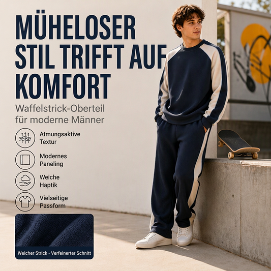 ⏰Letzte Chance! Jetzt zugreifen!⏰ Herren Sweatshirt mit Farbblock-Design und lockerer Passform