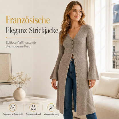 ✨Begrenzter Vorrat verfügbar, nicht verpassen!🔥🔥Offene Langstrickjacke für Damen