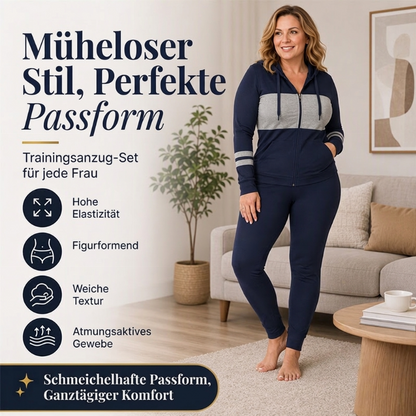 🥳Bestseller zurück! Jetzt kaufen!🥳 2-teiliges Damen-Set mit Kapuzen-Sweatshirt und Hose