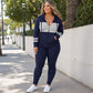 🥳Bestseller zurück! Jetzt kaufen!🥳 2-teiliges Damen-Set mit Kapuzen-Sweatshirt und Hose