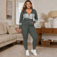 🥳Bestseller zurück! Jetzt kaufen!🥳 2-teiliges Damen-Set mit Kapuzen-Sweatshirt und Hose