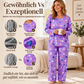 ✨Neu Eingetroffen! Damen Schlafanzug-Set mit Herzprint und Langarm