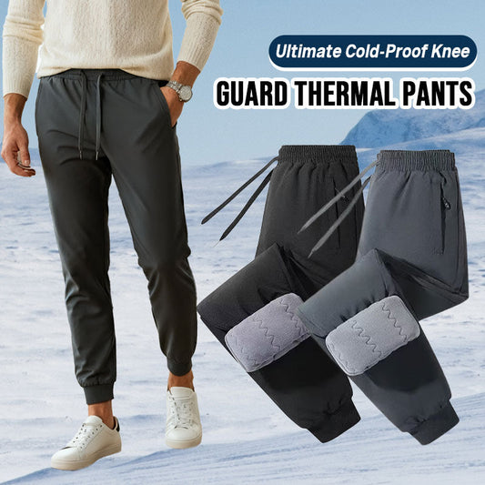 🔥Heiß begehrt! Jetzt sichern!🔥Die ultimative, kältebeständige Thermohose mit Knieschutz – Bleiben Sie im strengen Winter warm