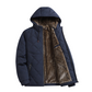 💥Fast ausverkauft wegen hoher Nachfrage!💥Herren-Winterjacke mit Plüschfutter und Kapuze