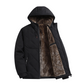 💥Fast ausverkauft wegen hoher Nachfrage!💥Herren-Winterjacke mit Plüschfutter und Kapuze