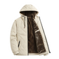💥Fast ausverkauft wegen hoher Nachfrage!💥Herren-Winterjacke mit Plüschfutter und Kapuze