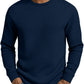 📢🎉50%Rabatt!!!🛍️✨Freizeit-Sweatshirt für Herren, schmal geschnitten, Rundhalsausschnitt, langärmelig