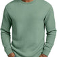 📢🎉50%Rabatt!!!🛍️✨Freizeit-Sweatshirt für Herren, schmal geschnitten, Rundhalsausschnitt, langärmelig