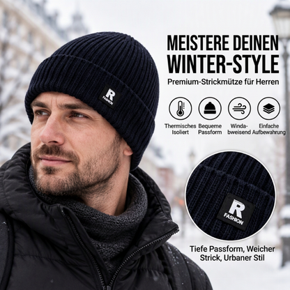 📢Letzter Tag! Alles 50%!📢 Lässige warme Strick-Mütze für Herren
