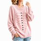⏰ Countdown läuft – 50% nur noch 3 Tage! Damen eleganter Rundstrickzopf Pullover