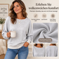 🔥 Nur heute 50 %! Damen Freizeit Pullover mit Fledermausärmeln