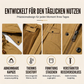 📢Gratis Versand! Solange der Vorrat reicht!📢 Wärmende Winterjacke für Herren mit abnehmbarer Kapuze
