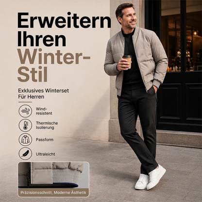 🚀Neu eingetroffen! 50% Rabatt!🚀 Warme Winter-Baseballjacke für Herren