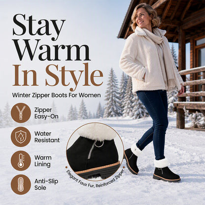 ⏰Countdown läuft! Aktion endet bald!⏰ Warme, rutschfeste Winter-Schneestiefel für Damen