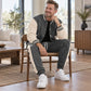 📢Letzter Tag!📢 Herren-Baseballjacke und Hose im Color-Block-Design (Set)