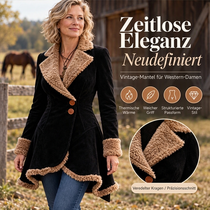 🎉Top Angebot! Jetzt kaufen!🎉 Damenjacke aus Kunstwildleder mit Shearling-Fütterung