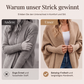💥50% Rabatt! Nur heute!💥 Dicker Strick-Cardigan für Damen mit Fledermausärmeln