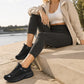 🌟Bestseller reduziert! Nur diese Woche!🌟 Leichte Fly-Knit Plateausneaker für Damen