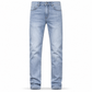 Herren Stretch Slim Fit Jeans, Casual Mid Rise Denimhosen