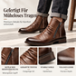 ⚡Flash-Sale! Solange der Vorrat reicht!⚡ Herren Vintage-kniende Chelsea-Stiefel, lässige Zehenpartie, Reißverschluss Western Cowboystiefel