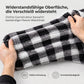 🔥 50% RABATT🔥 Flauschiger, karierter Herren-Kapuzenmantel mit Reißverschluss & zwei Brusttaschen mit Klappe