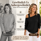 📢🎉50%Rabatt!!!🛍️✨Damen Longsleeve mit asymmetrischem Off-Shoulder-Design