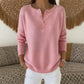 🥳Wiederkäufer-Rate über 90%!🥳 Damen Strickpullover mit Henley-Kragen