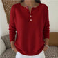 🥳Wiederkäufer-Rate über 90%!🥳 Damen Strickpullover mit Henley-Kragen