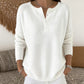 🥳Wiederkäufer-Rate über 90%!🥳 Damen Strickpullover mit Henley-Kragen