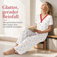 🌟Bestseller reduziert! Nur diese Woche!🌟 Bedrucktes Pyjama-Set für Damen, kurzärmliges Oberteil und lange Hose