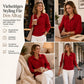 📢Experten empfehlen es!📢Freizeit-Strickjacke für Damen mit lockerer Passform