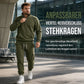 🥳Bestseller zurück! Jetzt kaufen!🥳 Herren 2-Teiler Halbzip-Sweatshirt und Cargojogginghose Trainingsanzug-Set