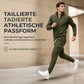 🥳Bestseller zurück! Jetzt kaufen!🥳 Herren 2-Teiler Halbzip-Sweatshirt und Cargojogginghose Trainingsanzug-Set