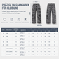 💞Top bewertet + 50% Rabatt!💞 Retro gewaschene Cargo-Jeans mit weitem Bein, Y2K High-Street-Denim-Hose mit Taschen