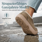 💞Top bewertet + 50% Rabatt!💞 Damen Slip-On Winterschneestiefel – Warm, Bequem, Rutschfest, Weit geschnittene Winter Baumwollschuhe