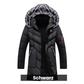 🚨Heiß begehrt! 50% Rabatt!🚨 Tolles Geschenk - Warme, lange Kapuzenjacke für Männer für kaltes Wetter