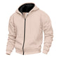 ⏰Aktion endet bald!⏰ Men's Warm-Lined Full-Zip Hooded Sweatshirt