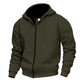 ⏰Aktion endet bald!⏰ Men's Warm-Lined Full-Zip Hooded Sweatshirt