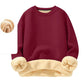 🌟Nur diese Woche!🌟 Herren-Sweatshirt mit Fleecefutter und Rundhalsausschnitt