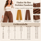 💞Top bewertet + 50% Rabatt!💞 Freizeit-Cordhose für Damen mit weitem Bein