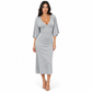 🔥Trending! 50% Rabatt!🔥 Elegantes, sexy Bodycon-Kleid mit V-Ausschnitt und ausgestellten Halbärmeln für Damen, ideal für Herbst und Winter