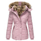 ⭐ 4,9 Sterne – nicht ohne Grund! Damen taillierte gesteppte Jacke mit Kapuze