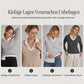 📢50% Rabatt!📢 Damen Streifenimitat Zweiteiler Langarm Strickpullover Preppy-Stil Schmaler Passform Pullover-Oberteil