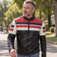 🔥Trending + Gratis Versand!🔥 Herren Vintage Jacke mit Stehkragen und Patchwork-Design