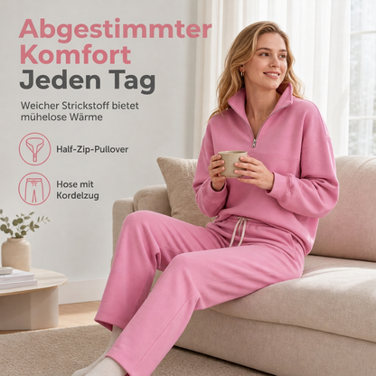 🥳Bestseller: 50% Rabatt + Gratis Versand!🥳 Zweiteiliges langes Hosen-Set mit passendem Oberteil und Hose