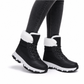 🚨Heiß begehrt! 50% Rabatt!🚨 Damen Winter-Schneestiefel, verdickte Mittelschaft-Stiefel für Outdoor-Reisen, in Übergröße