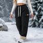 📢Kundenliebling + 50% Rabatt!📢Cord-Cargo-Hosen mit Plüschfutter für Damen