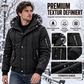 🎯 50% Rabatt + Gratis Versand! 🧥 Warme Herren-Winterjacke mit Kapuze aus Kunstfell
