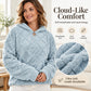 🔥Trending! Jetzt zugreifen!🔥 Women's Diamond Jacquard Plush Hooded Sweatshirt